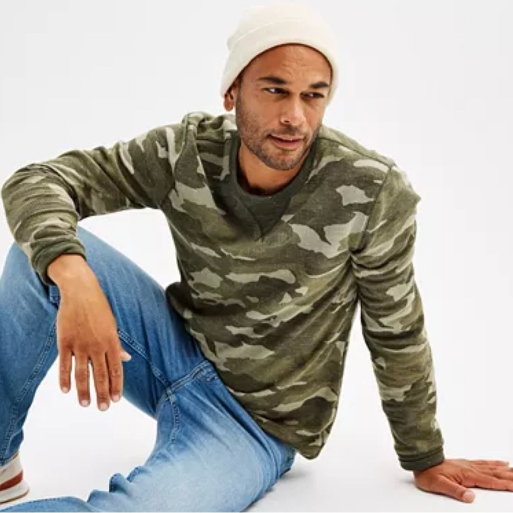 ⚫️Mens camo thermal